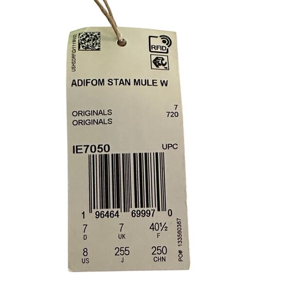 Adidas Adifom Stan Smith Mule Neon Green Foam Clogs Y2K Gorpcore - Picture 6 of 6